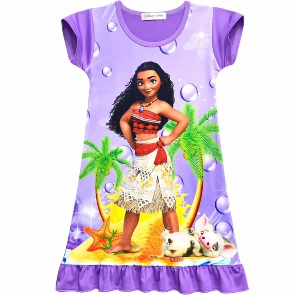 Princess Moana cute comfy Nightgown - Picture 1 of 5